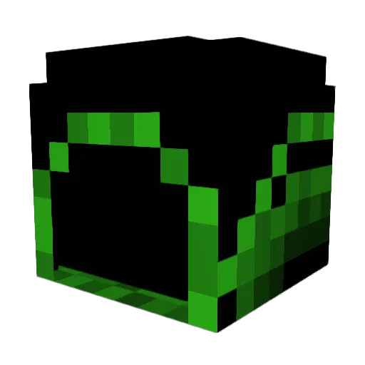 Quinton824 Minecraft avatar head, 3D render