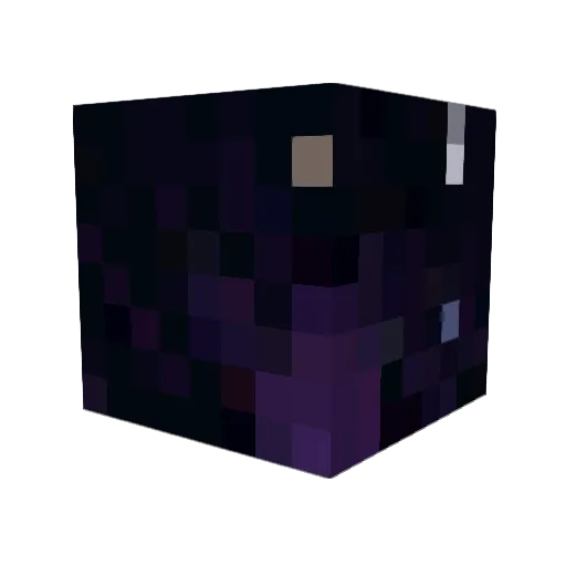 QuitTheGame Minecraft avatar head, 3D render