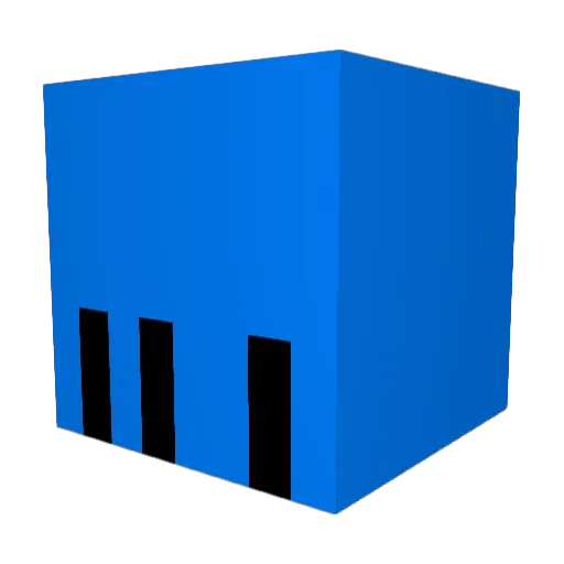 QuiveryCloud275 Minecraft avatar head, 3D render