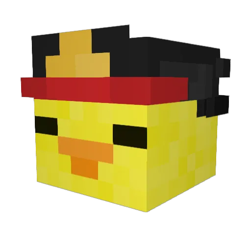 QuixoticCookie Minecraft avatar head, 3D render