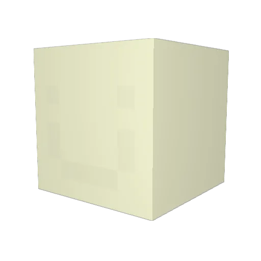 QuizJames Minecraft avatar head, 3D render