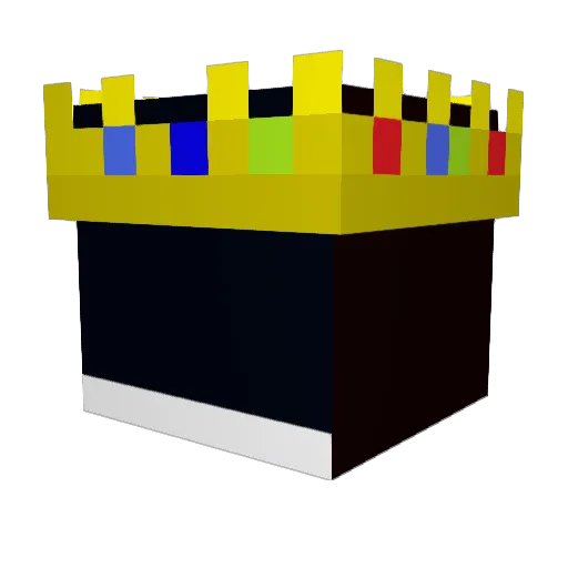Qul911 Minecraft avatar head, 3D render