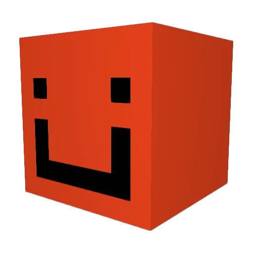 Quliper Minecraft avatar head, 3D render