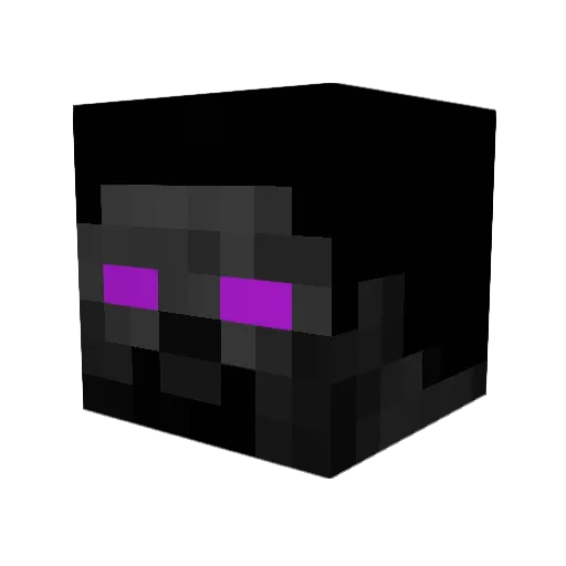 Qulnx Minecraft avatar head, 3D render