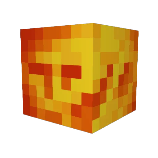 Qummz Minecraft avatar head, 3D render