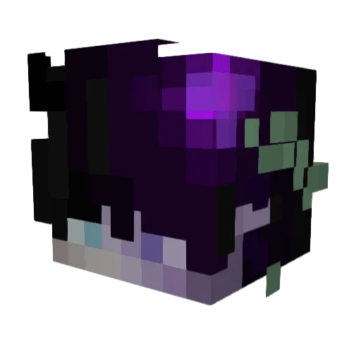 Qvitek Minecraft avatar head, 3D render