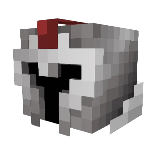 Qwast6819 Minecraft avatar head, 3D render