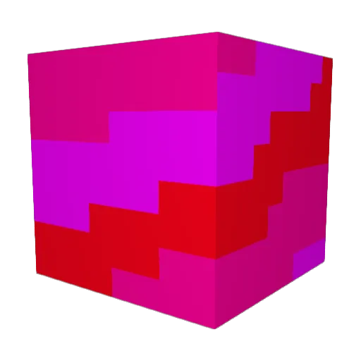 Qwerk666 Minecraft avatar head, 3D render