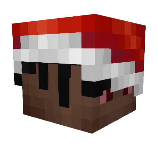 Qwertkk Minecraft avatar head, 3D render