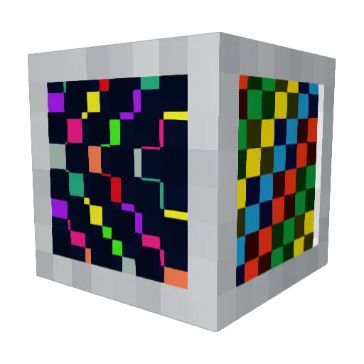 Qwertyopad Minecraft avatar head, 3D render