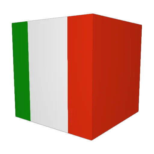 Qwvi Minecraft avatar head, 3D render