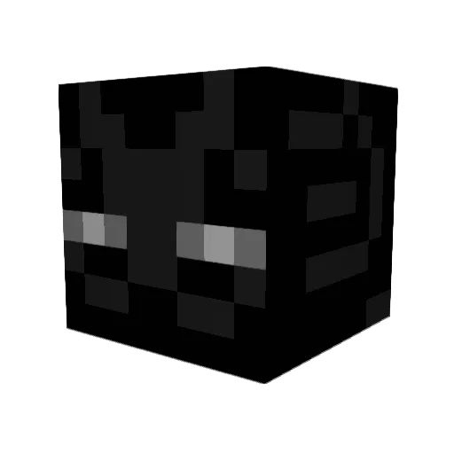 Qxxzy Minecraft avatar head, 3D render