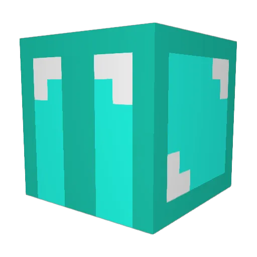 Qypol342 Minecraft avatar head, 3D render