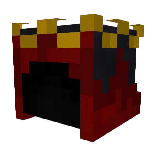 Qzet Minecraft avatar head, 3D render