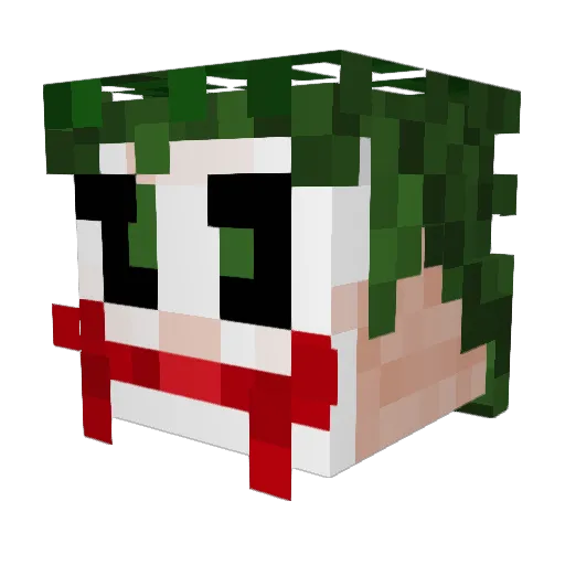 R0LEX69 Minecraft avatar head, 3D render