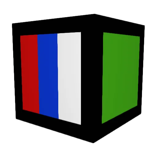 R0P3Tk4 Minecraft avatar head, 3D render