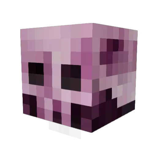R0_Z3_K3 Minecraft avatar head, 3D render