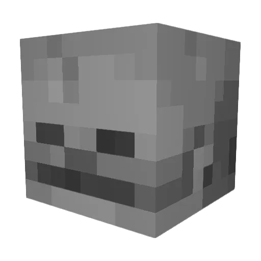 R0cabak Minecraft avatar head, 3D render