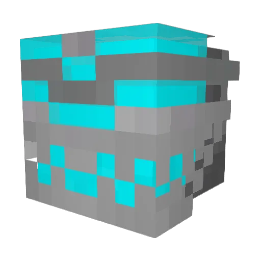 R0gueSpectre Minecraft avatar head, 3D render