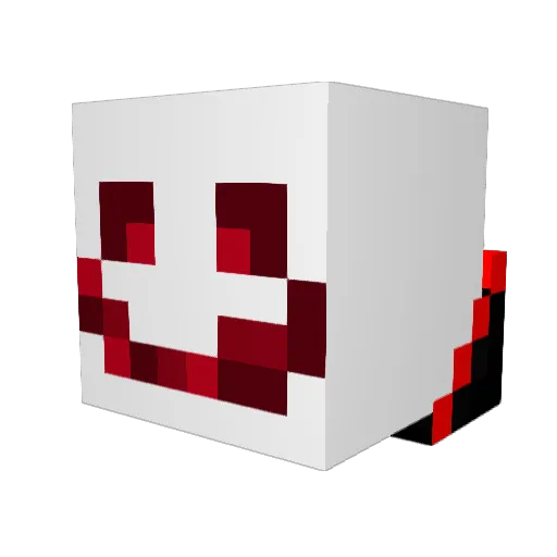 R0hde Minecraft avatar head, 3D render
