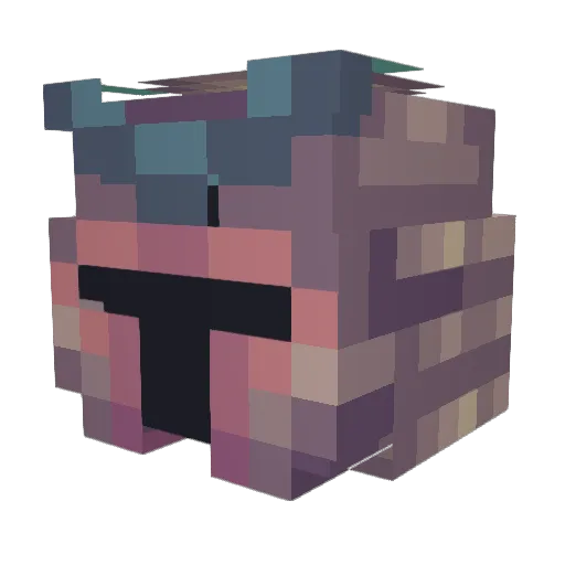R0man577 Minecraft avatar head, 3D render