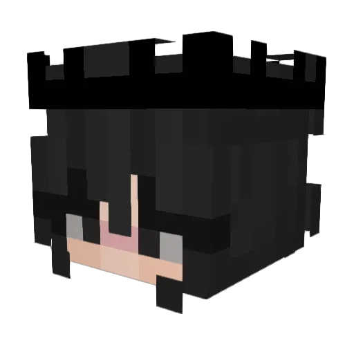 R0mzy Minecraft avatar head, 3D render