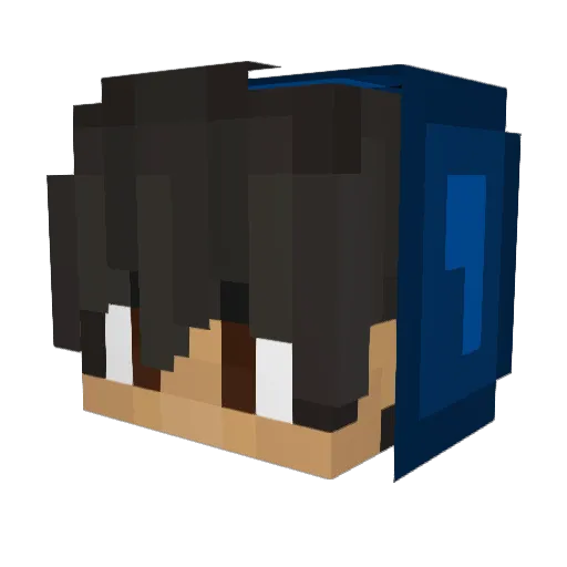 R0ncso Minecraft avatar head, 3D render