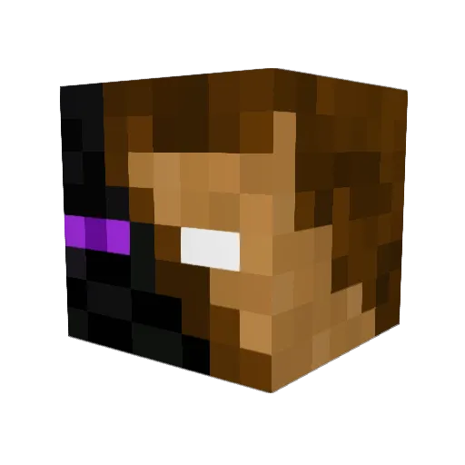 R0tsi Minecraft avatar head, 3D render