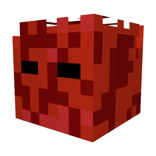 R10r Minecraft avatar head, 3D render