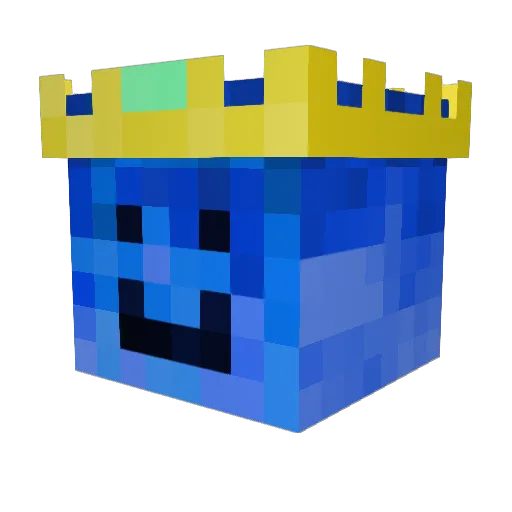 R1CADO_o Minecraft avatar head, 3D render