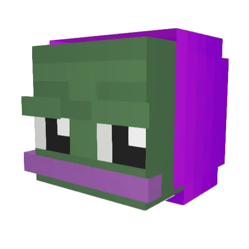 R1kson51 Minecraft avatar head, 3D render