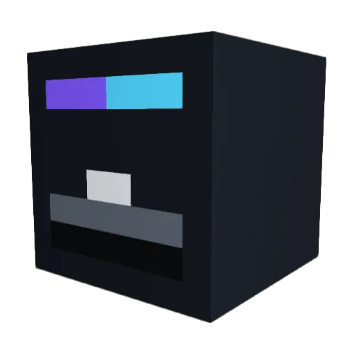 R1mus Minecraft avatar head, 3D render