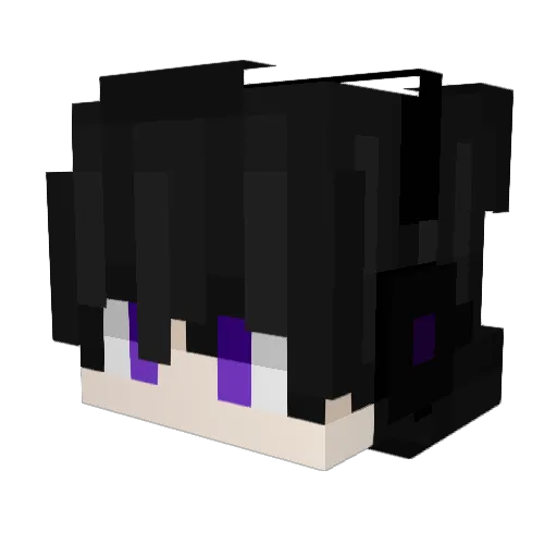 R1starik Minecraft avatar head, 3D render