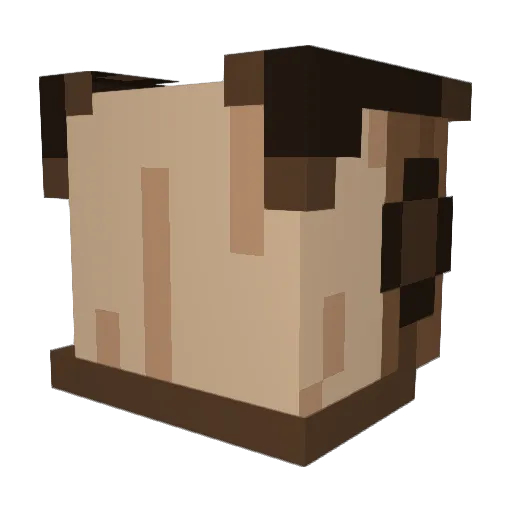 Minecraft-Avatar von R1teris: Kopf als 3D-Render