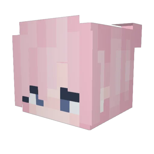 R1versong Minecraft avatar head, 3D render