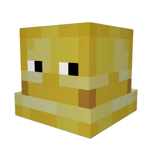 R2andre Minecraft avatar head, 3D render