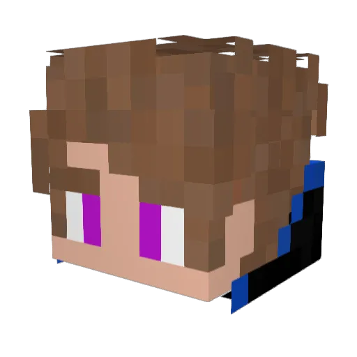 R34PERB34ZT Minecraft avatar head, 3D render