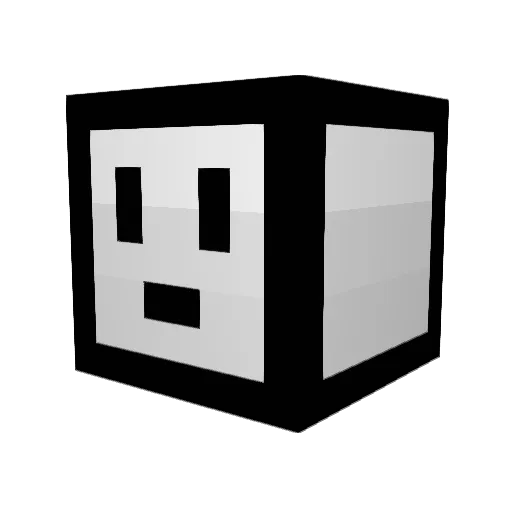 R3AGY Minecraft avatar head, 3D render