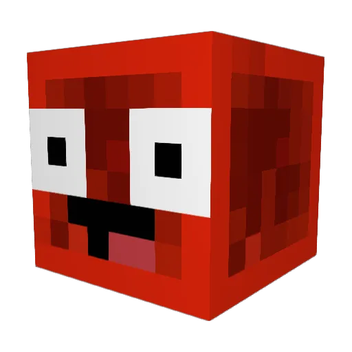 R3D_5T0N3 Minecraft avatar head, 3D render