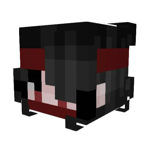 R3L__1990 Minecraft avatar head, 3D render