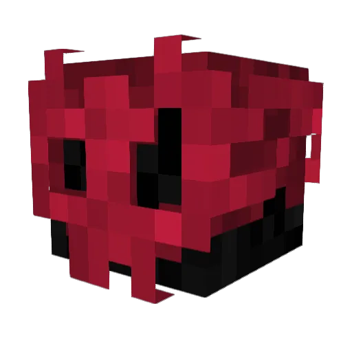 R3XL1TY Minecraft avatar head, 3D render