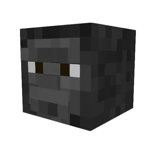 R3arper Minecraft avatar head, 3D render