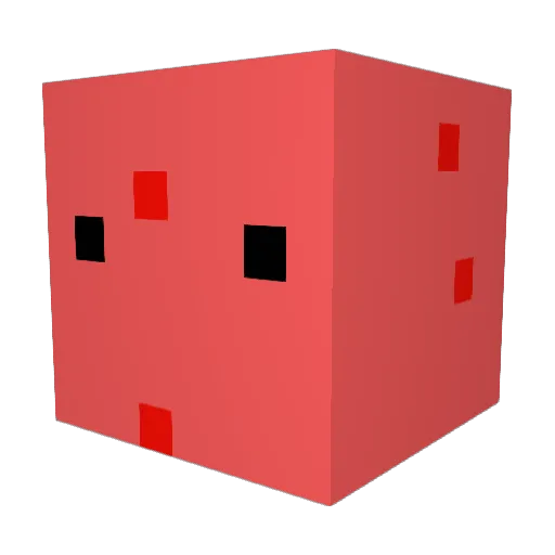 R3dHoodi3 Minecraft avatar head, 3D render