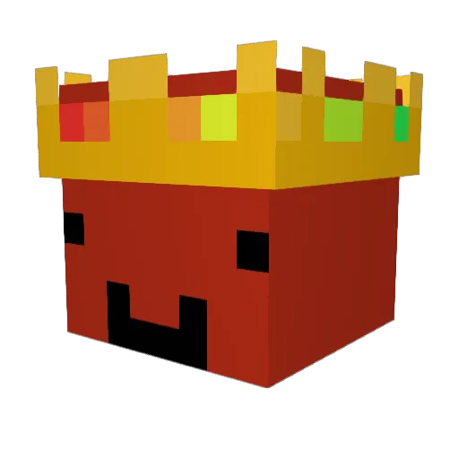 R3dnas_ Minecraft avatar head, 3D render