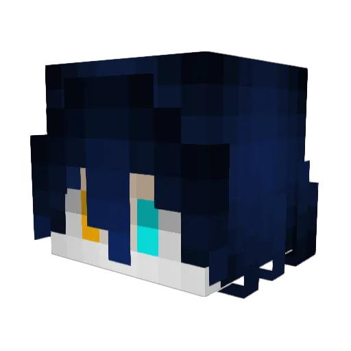 R3movedgaming Minecraft avatar head, 3D render