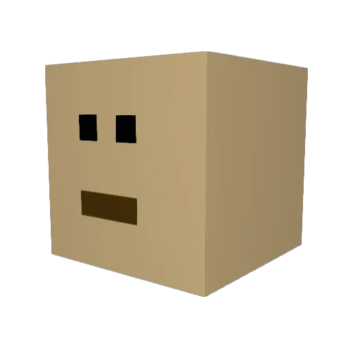 R3tt4 Minecraft avatar head, 3D render