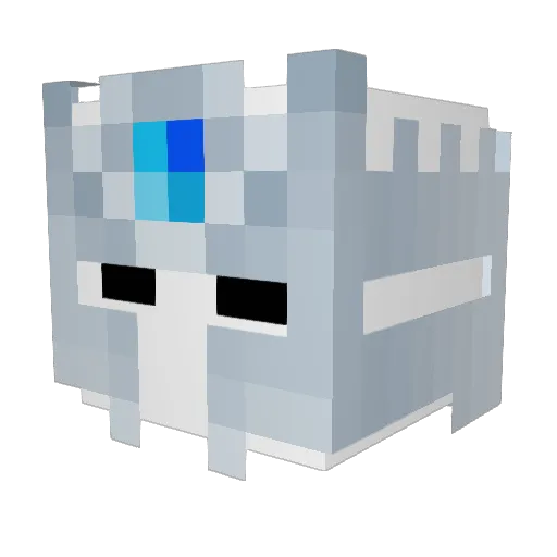 R3veng0_ Minecraft avatar head, 3D render