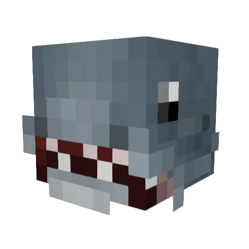 R3yiX Minecraft avatar head, 3D render