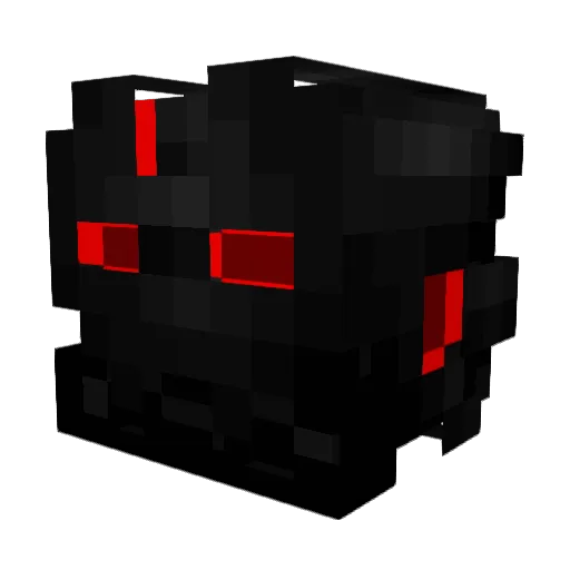 R44MM Minecraft avatar head, 3D render