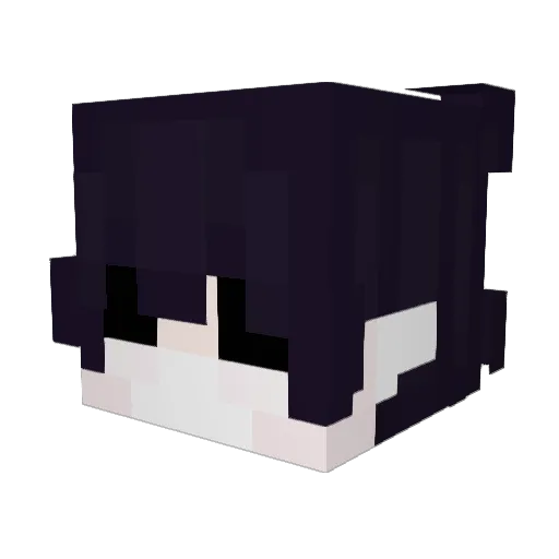 R4PH Minecraft avatar head, 3D render